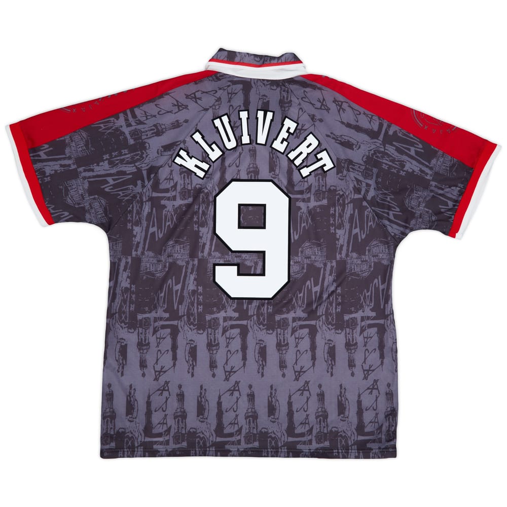 1996-97 Ajax Away Shirt Kluivert #9 - 9/10 - (XL)