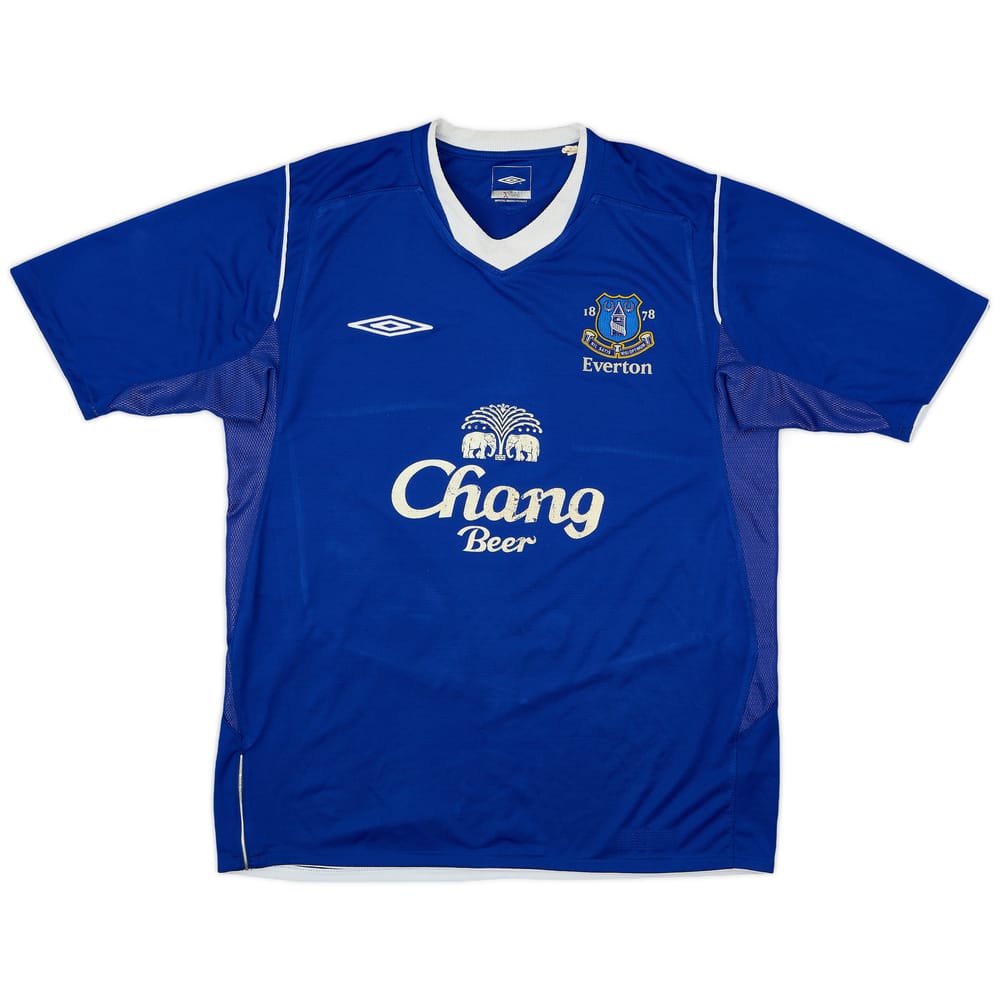 2004-05 Everton Home Shirt - 6/10 - (M)