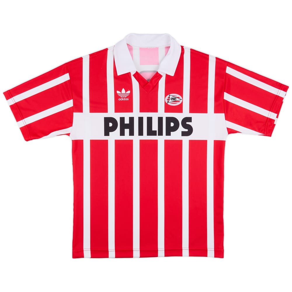 1990-92 PSV Home Shirt #9 (Romario) - 7/10 - (XL)