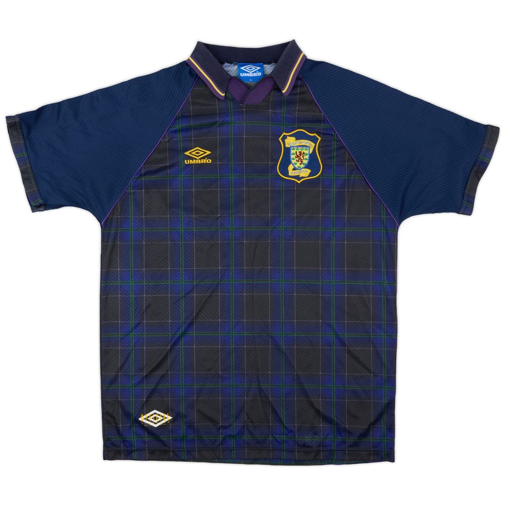 1994-96 Scotland Home Shirt - 8/10 - (XL)
