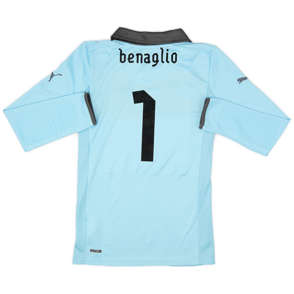 2012-13 Switzerland Authentic GK Shirt Benaglio #1 - 9/10 - (XS)