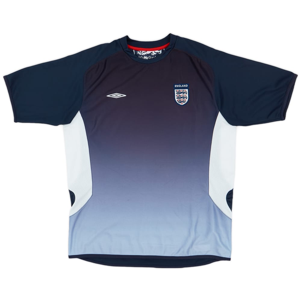 2007-08 England Umbro Training Shirt - 8/10 - (L)