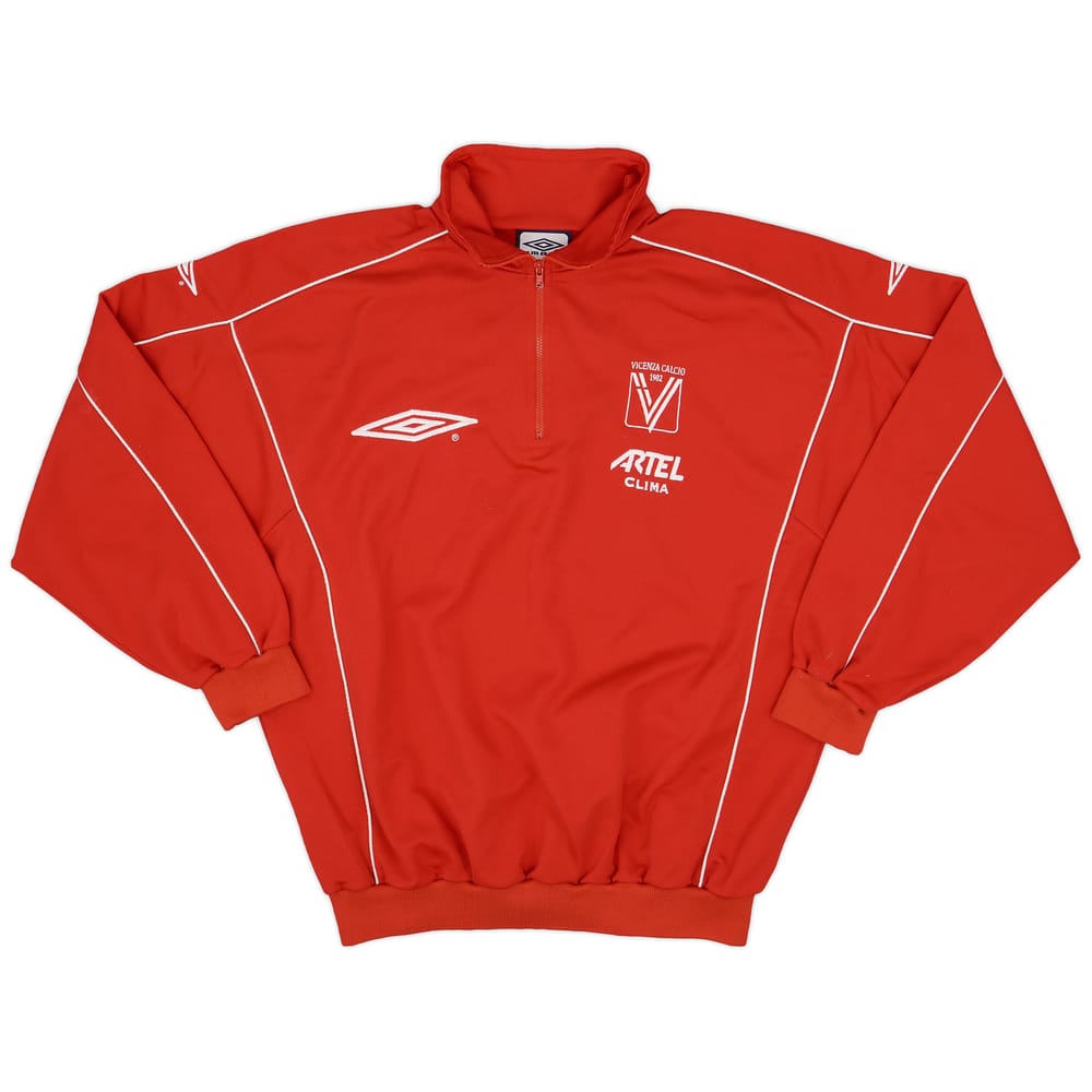2000-01 Vicenza Umbro 1/4 Zip Track Jacket - 6/10 - (M)