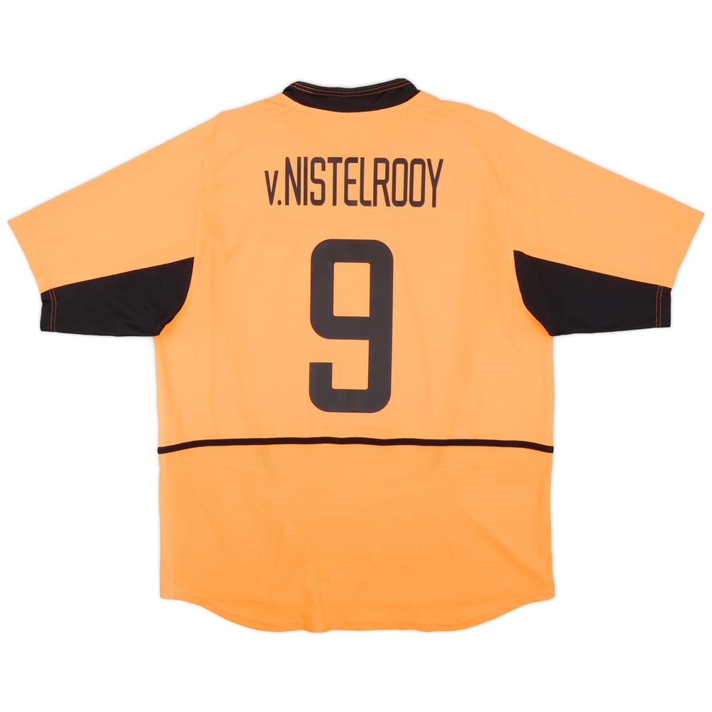 2002-04 Netherlands Home Shirt V.Nistelrooy #9 - 9/10 - (XL)