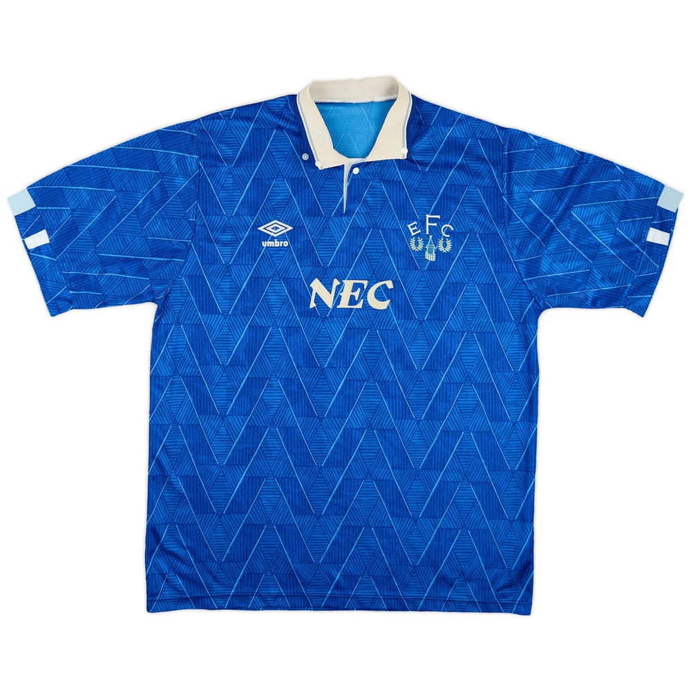 1988-91 Everton Home Shirt - 8/10 - (L)