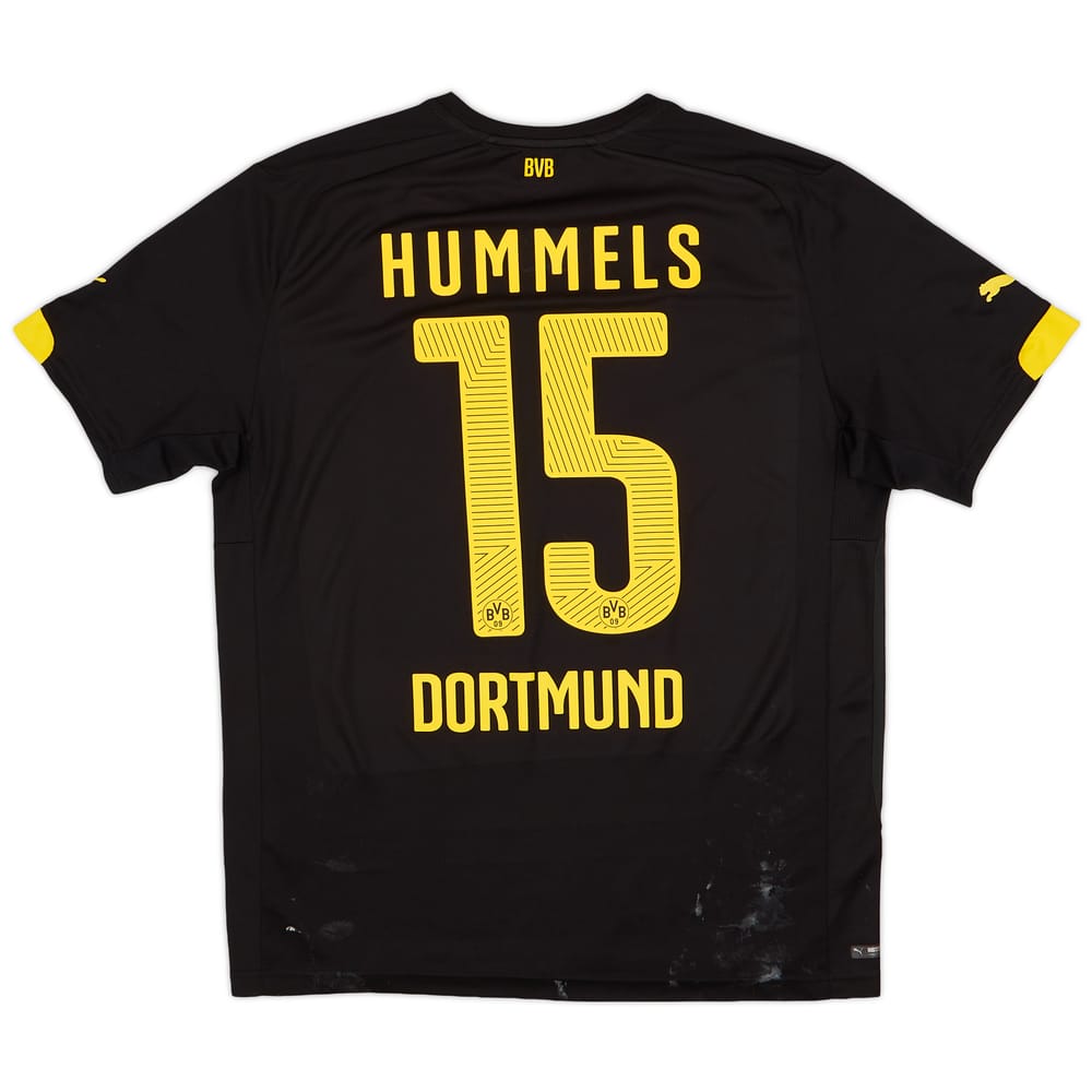 2014-16 Borussia Dortmund Away Shirt Hummels #15 - 6/10 - (L)