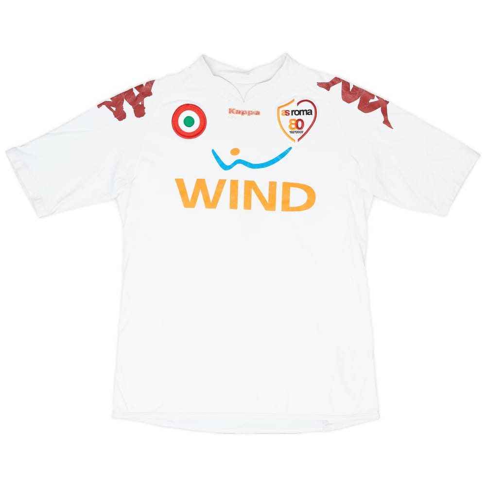 2007-08 Roma Away Shirt - 5/10 - (XL)