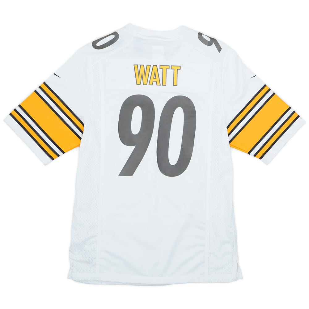 2017-24 Pittsburgh Steelers Watt #90 Nike Game Away Jersey (S)