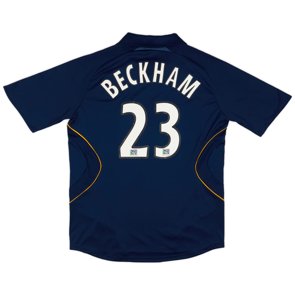2007-08 LA Galaxy Away Shirt Beckham #23 - 5/10 - (L)