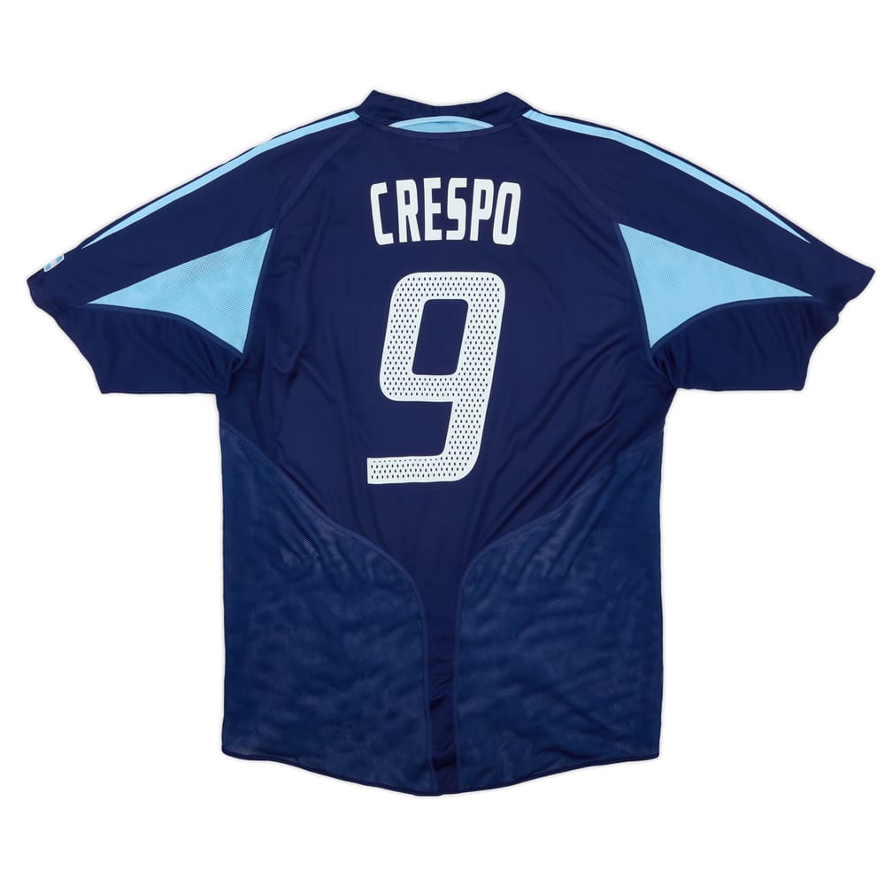 2004-05 Argentina Away Shirt Crespo #9 - 7/10 - (L)
