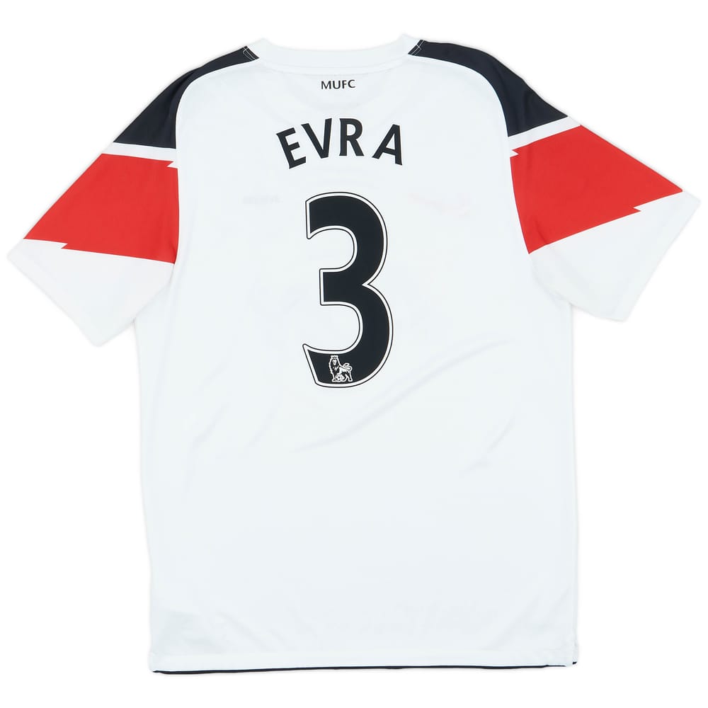 2010-12 Manchester United Away Shirt Evra #3 - 8/10 - (M)