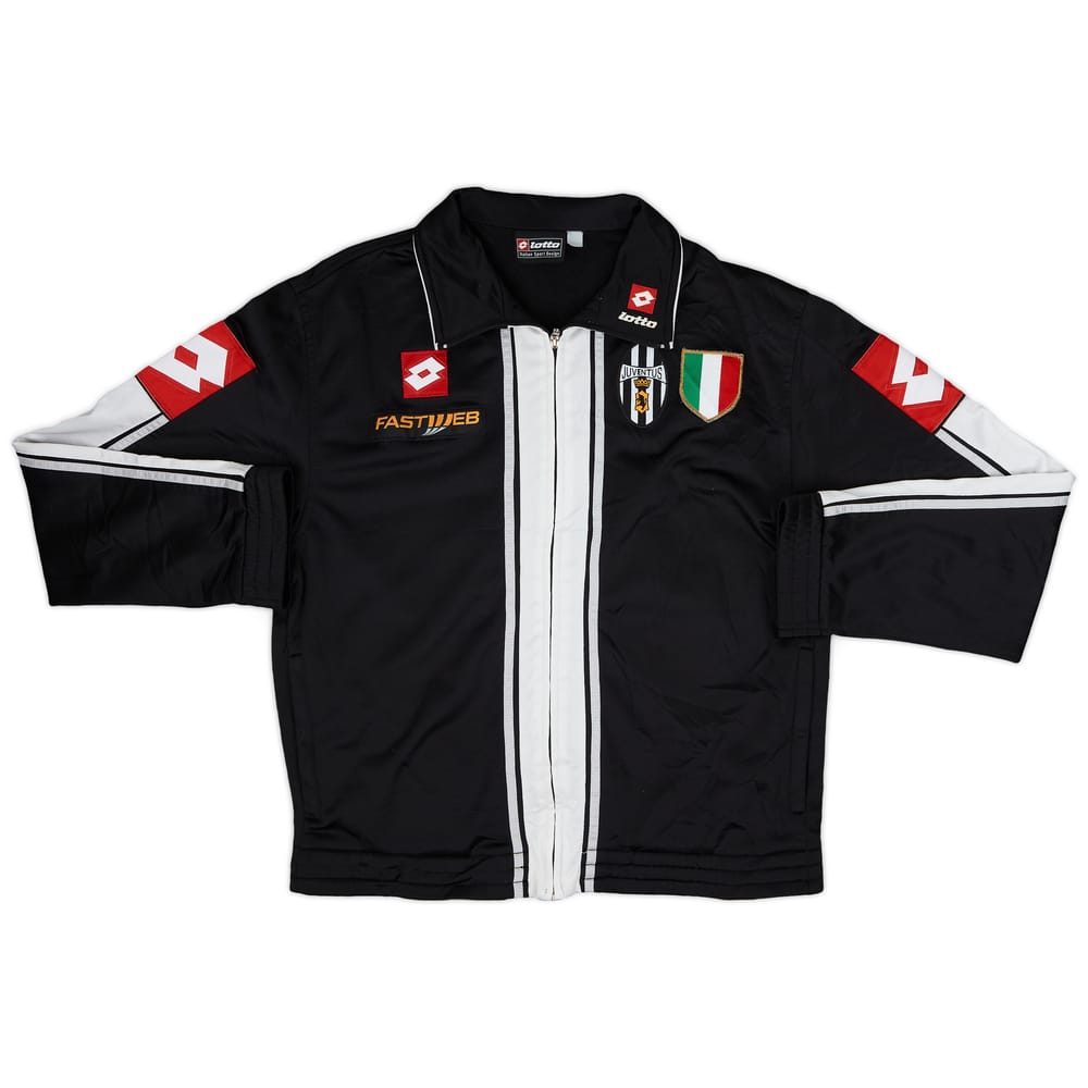 2001-02 Juventus Lotto Track Jacket - 8/10 - (M)