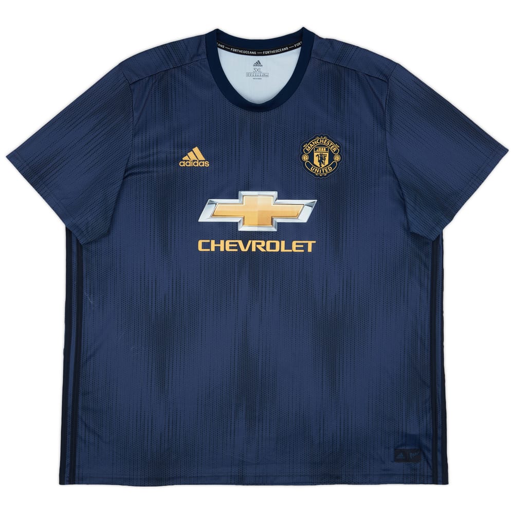2018-19 Manchester United Third Shirt - 8/10 - (3XL)