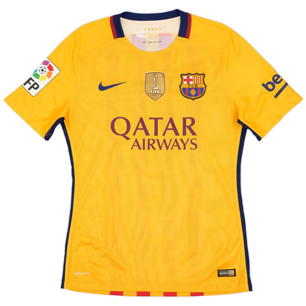 2015-16 Barcelona Authentic Away Shirt (M)