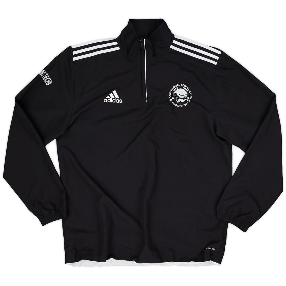 2012-13 Conn Rangers adidas 1/4 Zip Drill Top - 8/10 - (M)
