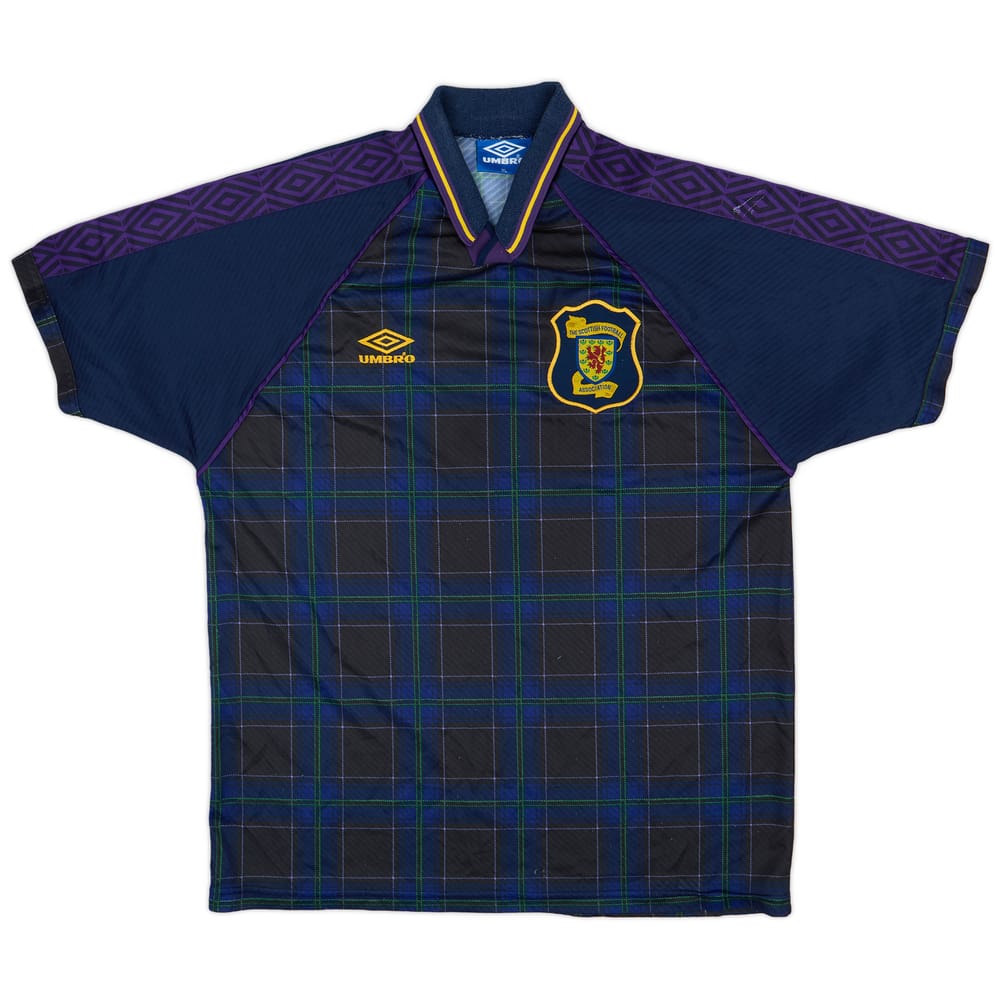 1994-96 Scotland Home Shirt - 8/10 - (XL)