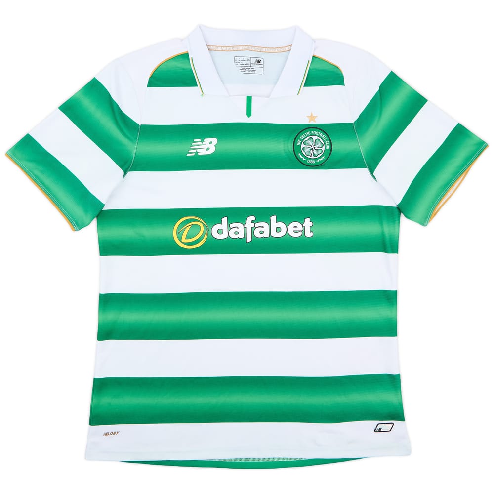 2016-17 Celtic Home Shirt - 8/10 - (L)