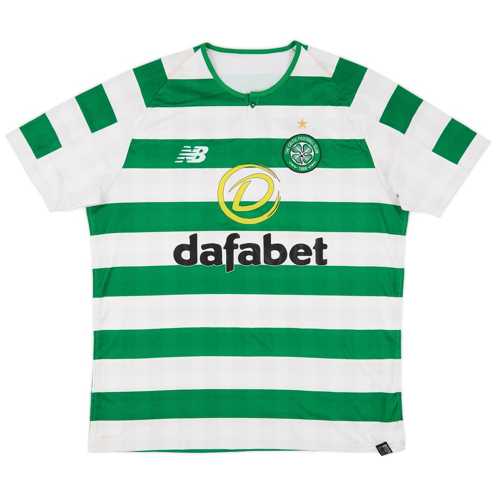 2018-19 Celtic Home Shirt - 5/10 - (XL)