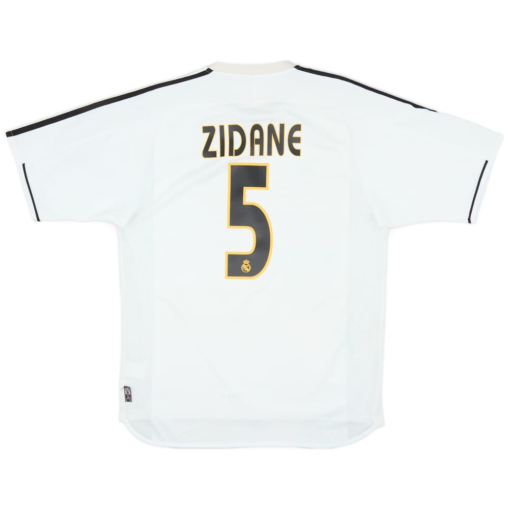 2003-04 Real Madrid Home Shirt Zidane #5 - 5/10 - (M)