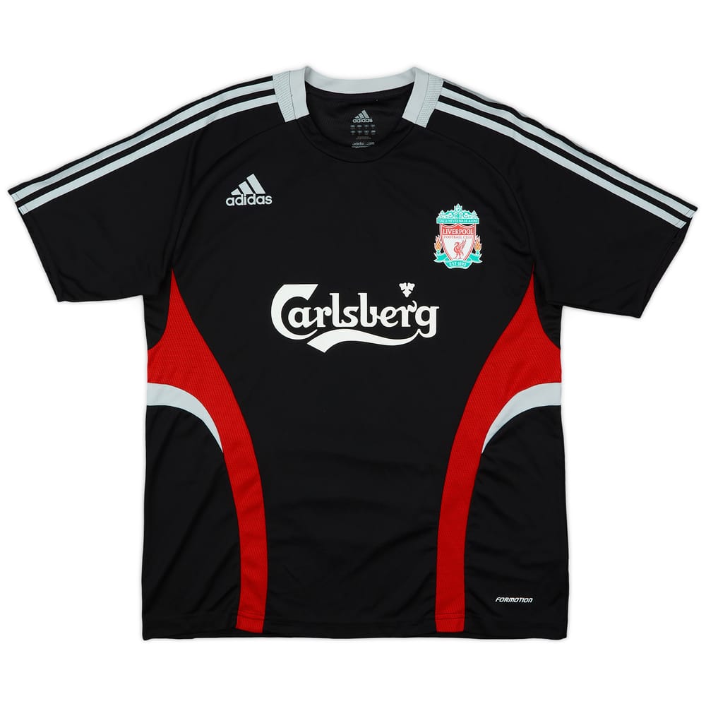 2008-09 Liverpool adidas Formotion Training Shirt - 9/10 - (L)
