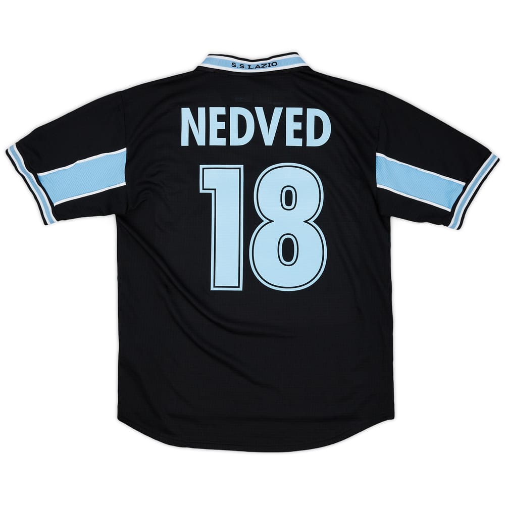 1998-99 Lazio Away Shirt Nedved #18 - 6/10 - (L)