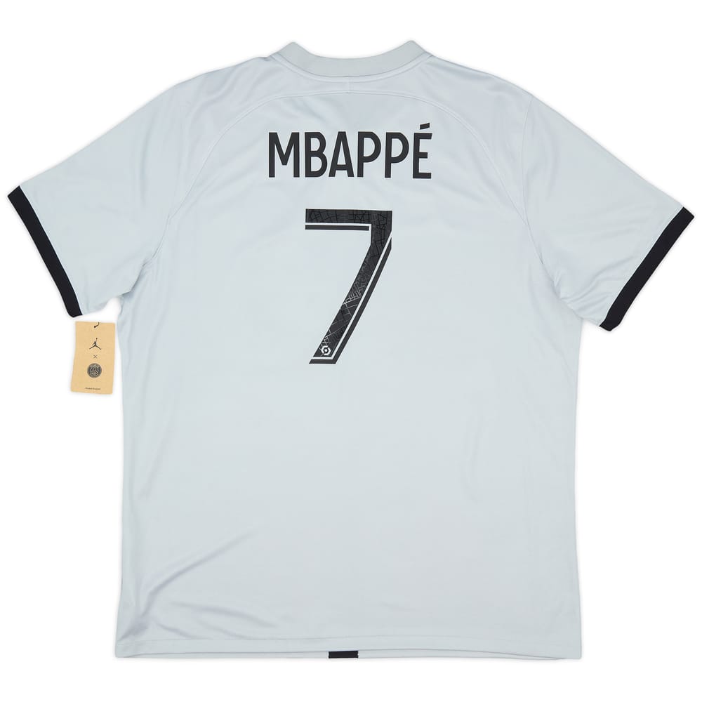 2022-23 Paris Saint-Germain Away Shirt Mbappe #7 (XL)