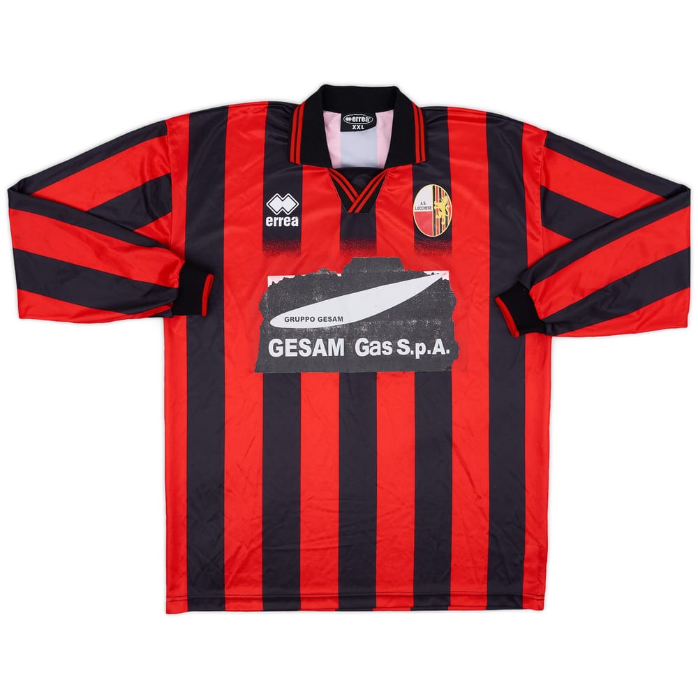 1994-95 Errea Template L/S Shirt #4 (Lucchese) - 4/10 - (XXL)