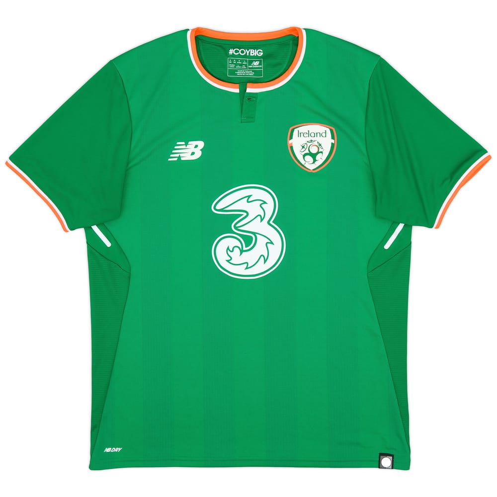 2017-18 Ireland Home Shirt - 8/10 - (M)