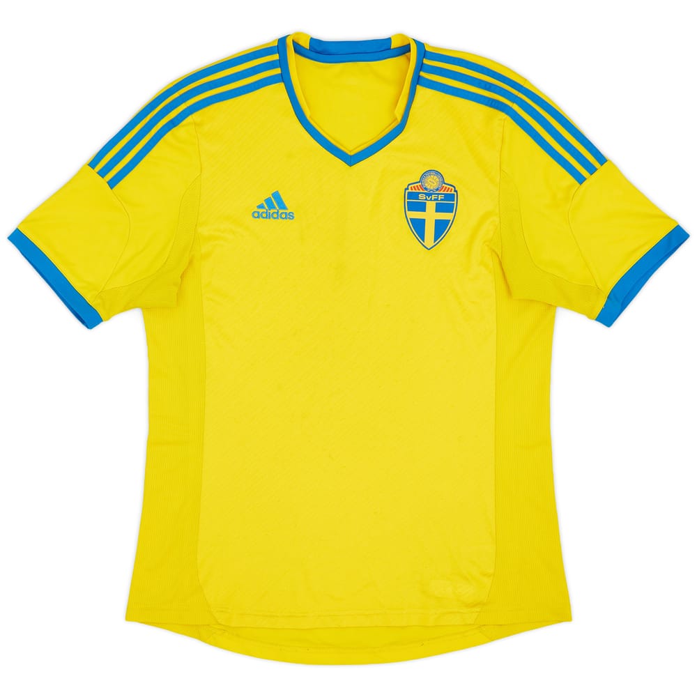 2013 Sweden Home Shirt - 5/10 - (S)