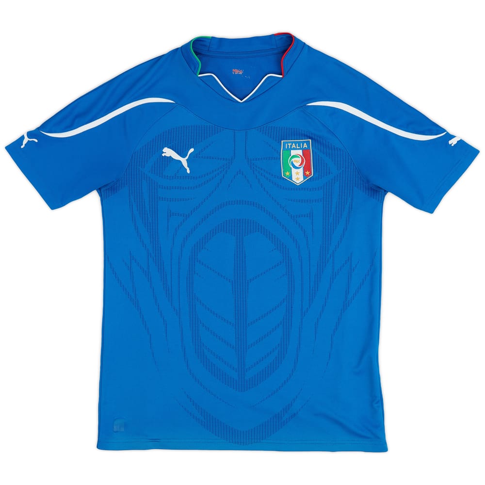 2010-12 Italy Home Shirt - 7/10 - (S)