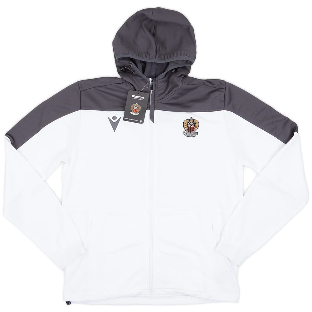 2019-20 Nice Macron Hooded Sweat Top (M)