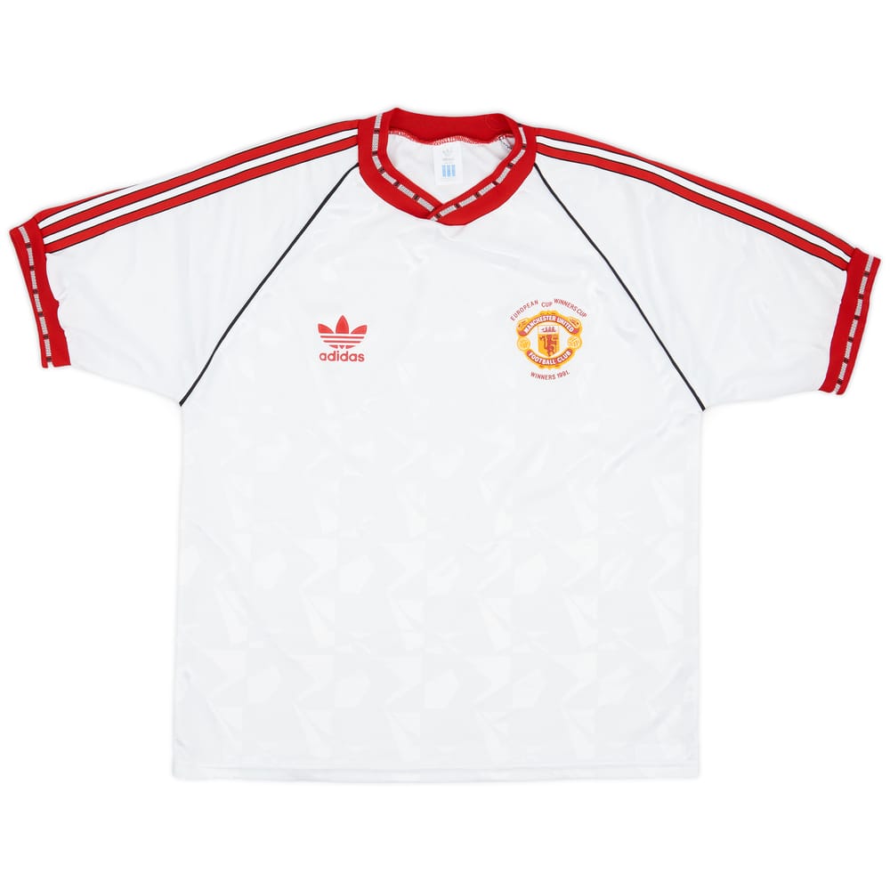 1991 Manchester United ECWC Shirt - 7/10 - (L/XL)