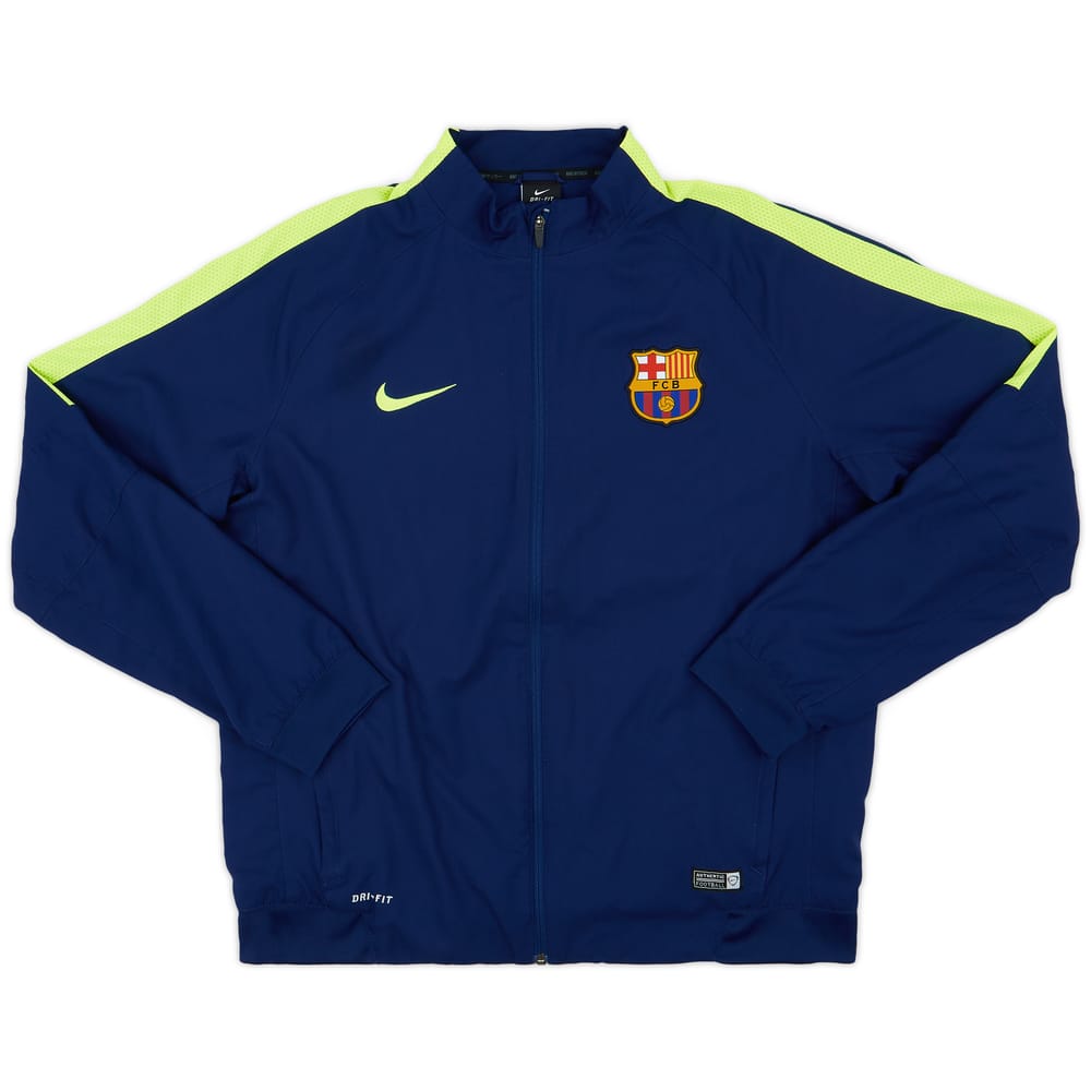 2014-15 Barcelona Nike Track Jacket - 9/10 - (XL)