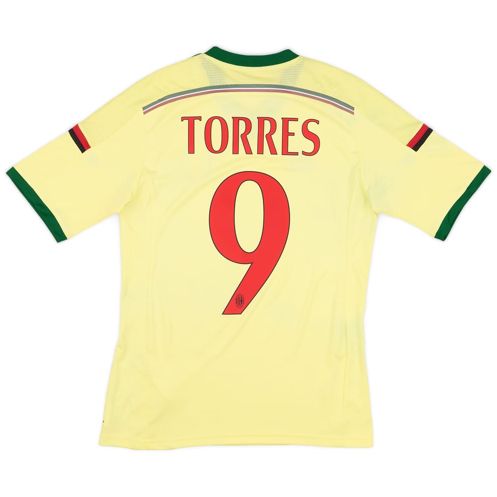2014-15 AC Milan Third Shirt Torres #9 - 7/10 - (S)