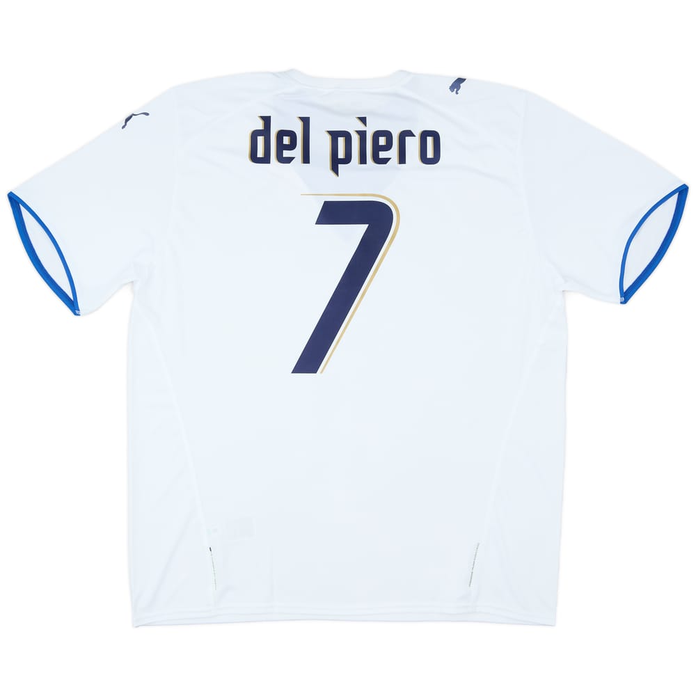 2006 Italy Away Shirt Del Piero #7 (XXL)