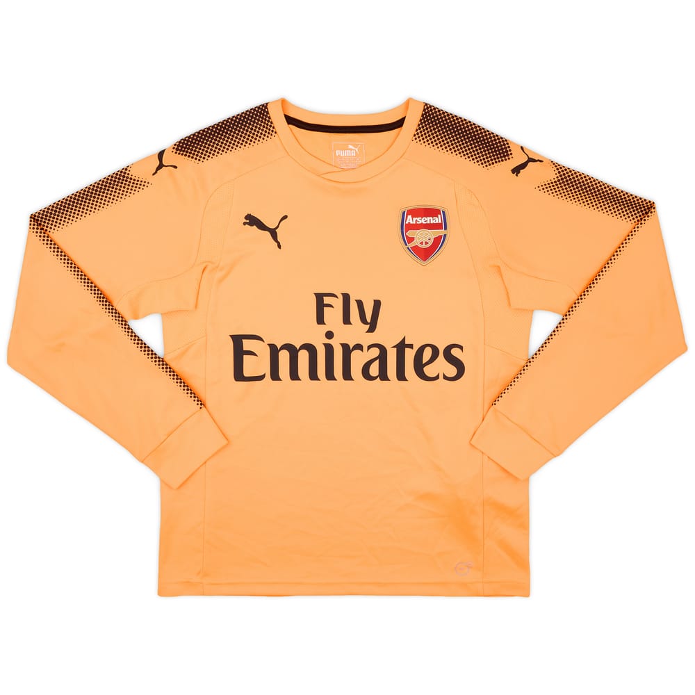 2017-18 Arsenal GK Shirt - 9/10 - (XL.Boys)