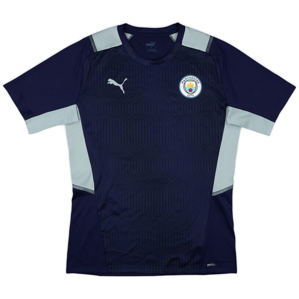 2021-22 Manchester City Puma Training Shirt - 9/10 - (L)