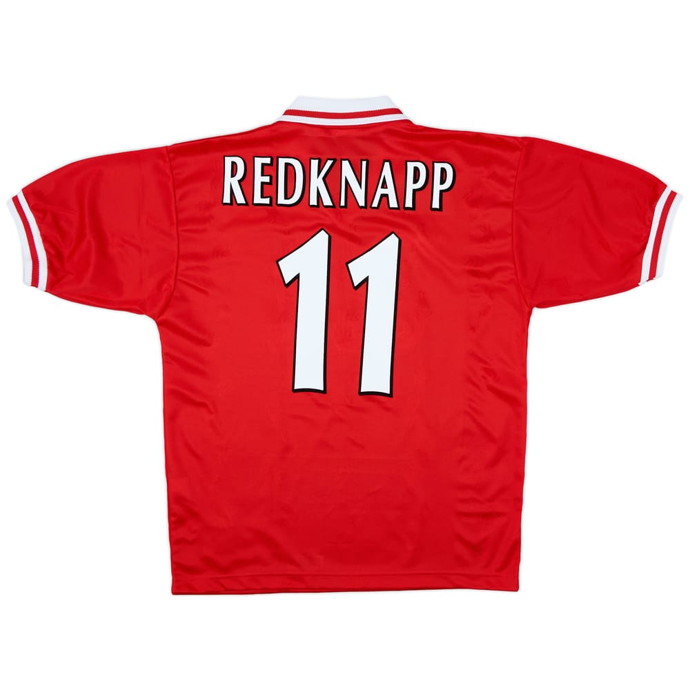 1996-98 Liverpool Home Shirt Redknapp #11 - 8/10 - (M)