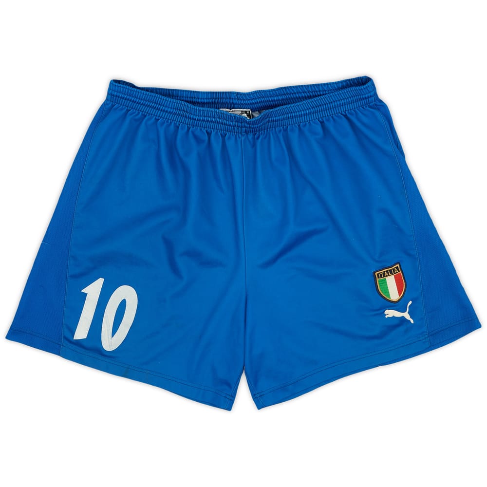 2003-04 Italy Player Issue Away Shorts #10 - 6/10 - (XL)