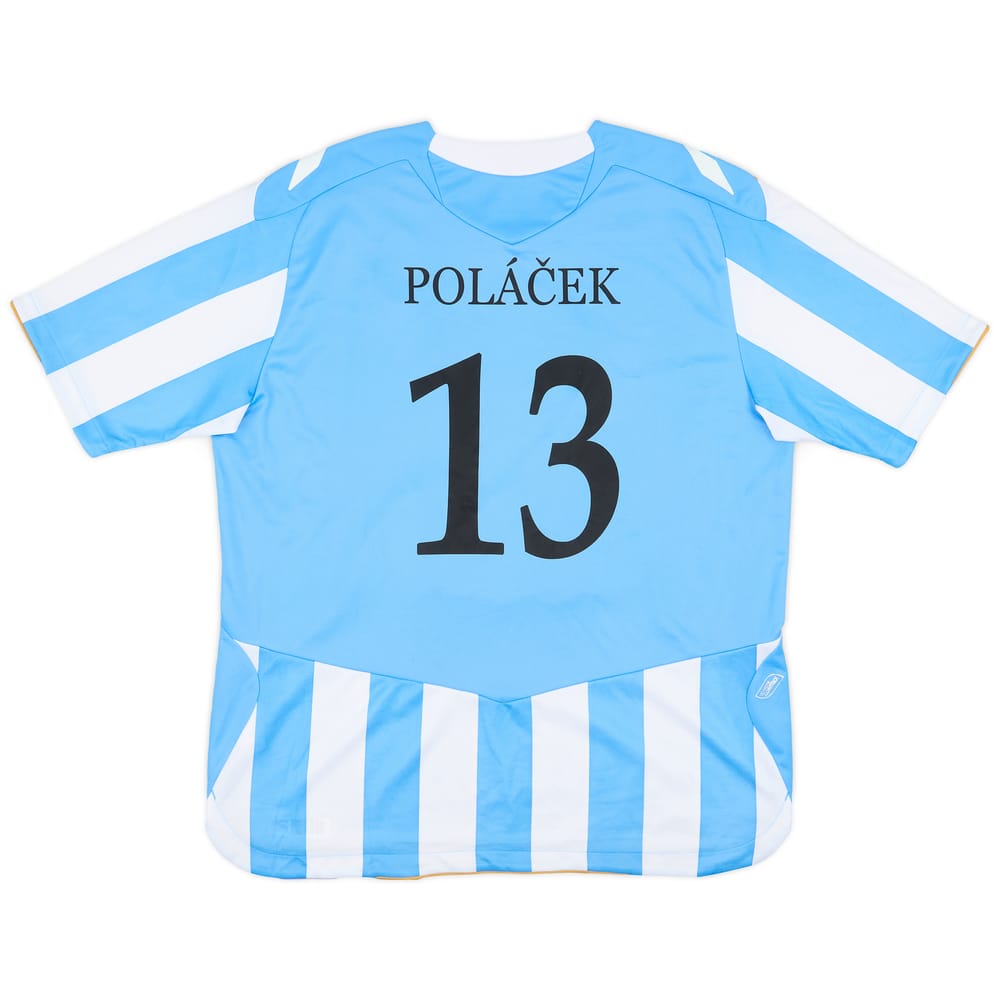 2008-09 Mlada Boleslav Home Shirt Polacek #13 - 8/10 - (L)