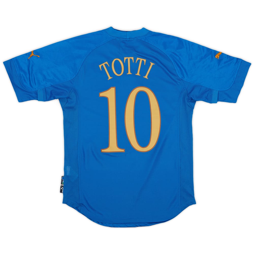 2004-06 Italy Home Shirt Baggio #10 - 8/10 - (S)