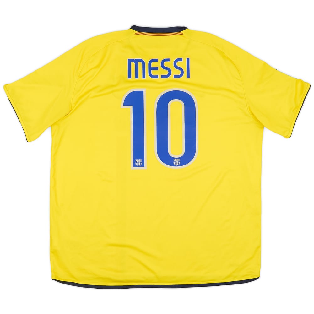 2008-10 Barcelona Away Shirt Messi #10 - 8/10 - (XXL)