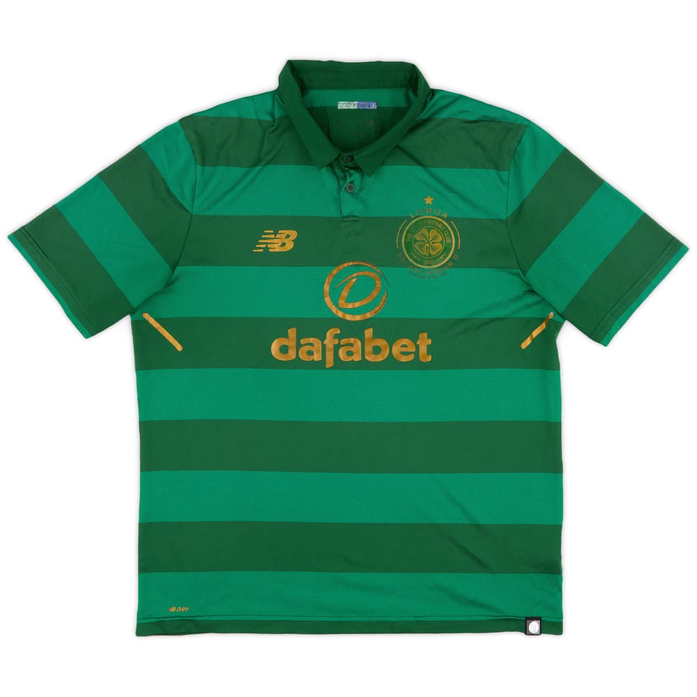 2017-18 Celtic 'Lisbon Lions 50th Anniversary' Away Shirt - 6/10 - (L)