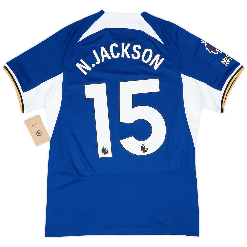 2023-24 Chelsea Home Shirt N. Jackson #15 (M)