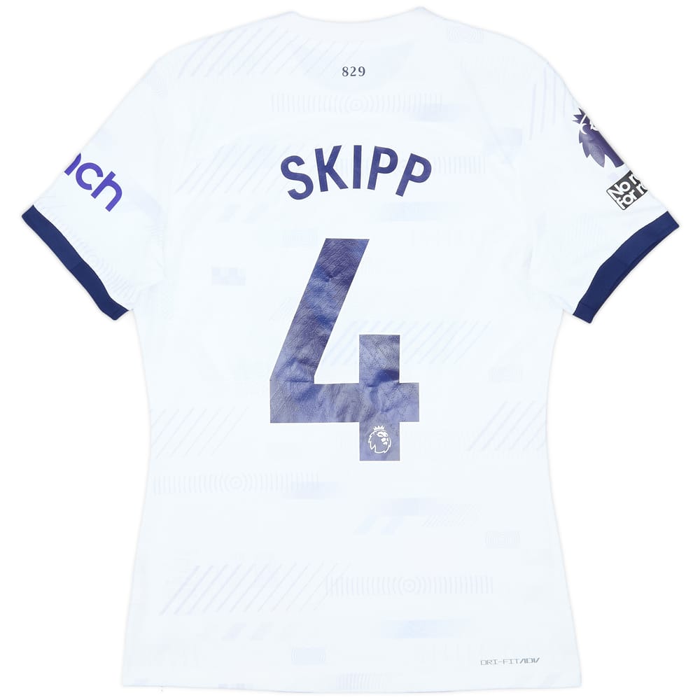 2023-24 Tottenham Match Issue Home Shirt Skipp #4