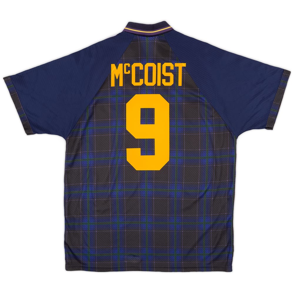 1994-96 Scotland Home Shirt McCoist #9 - 9/10 - (XL)