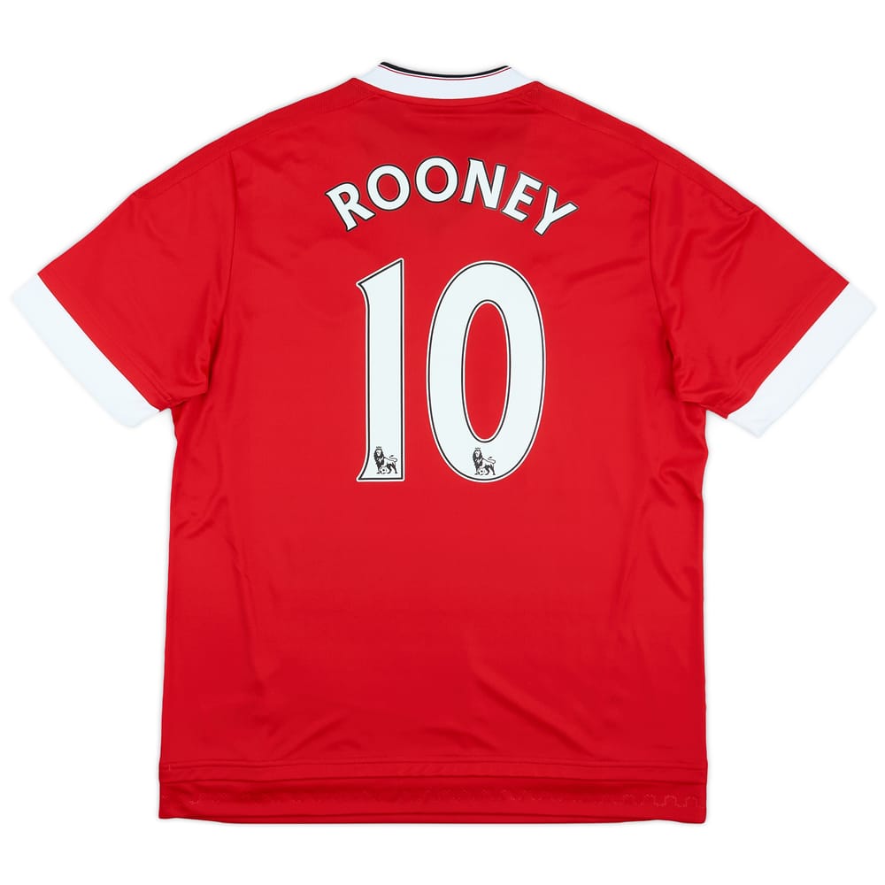2015-16 Manchester United Home Shirt Rooney #10 (L)