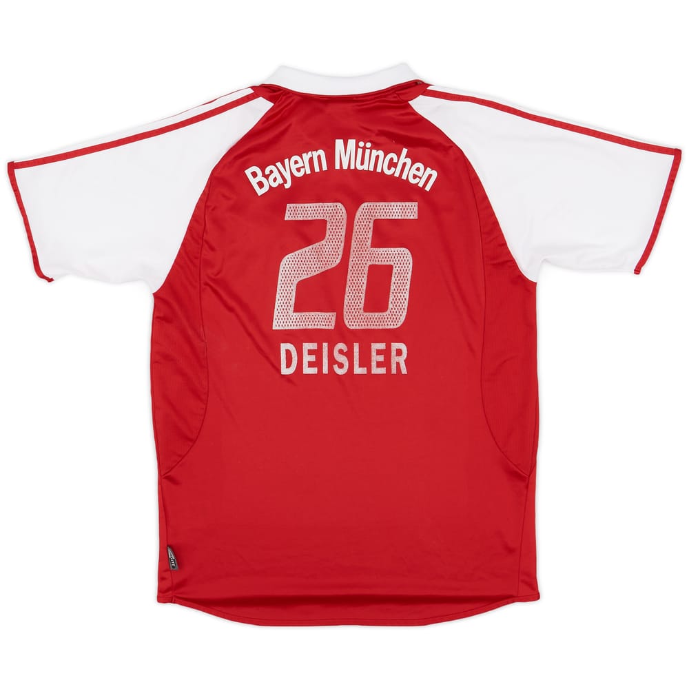 2004-05 Bayern Munich Home Shirt Deisler #26 - 4/10 - (XL.Boys)
