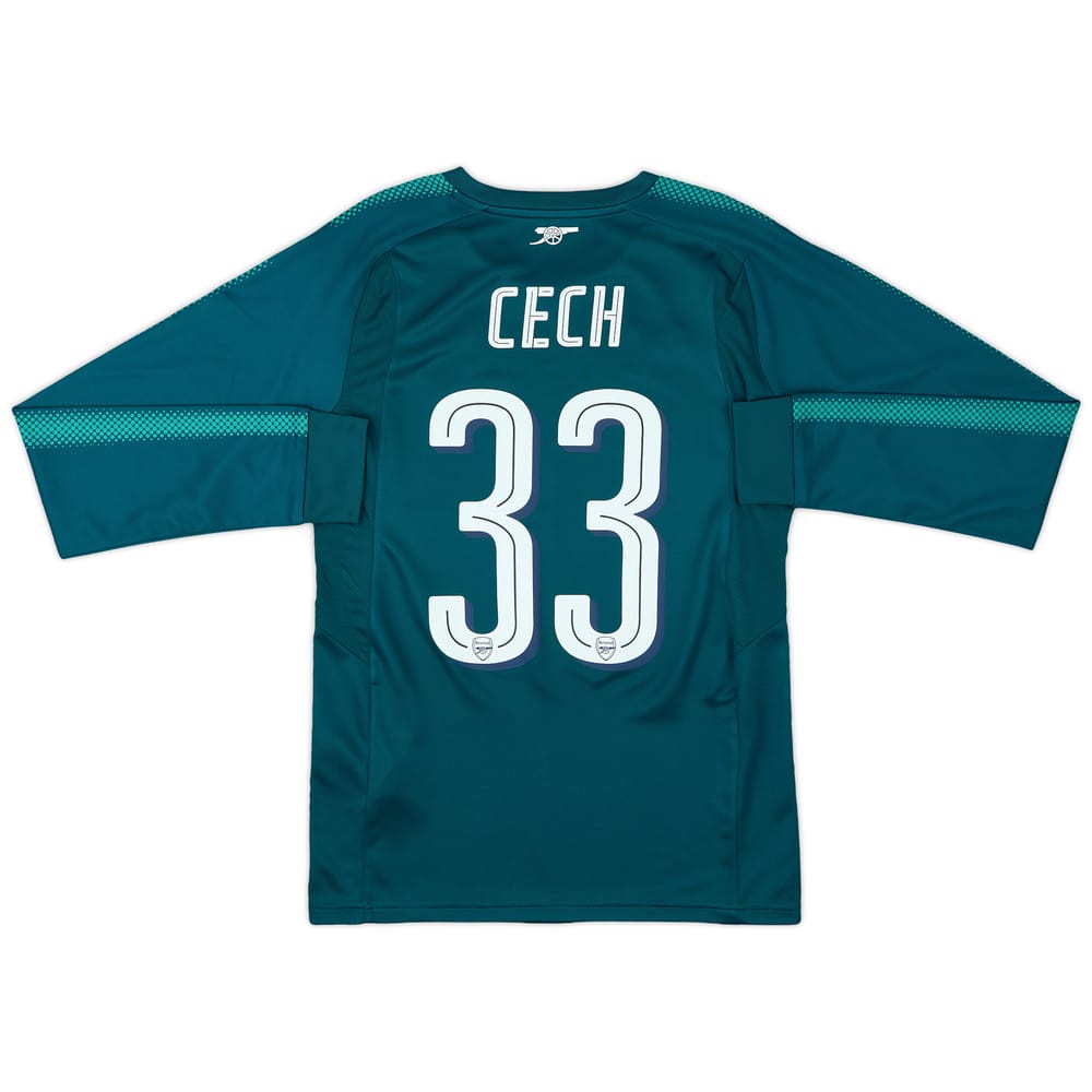 2017-18 Arsenal GK Shirt Cech #33 - 8/10 - (S)