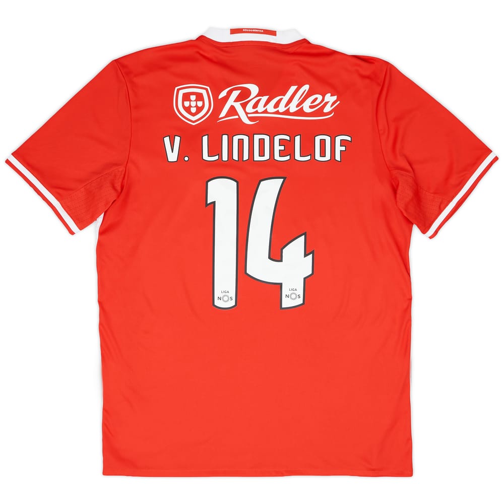 2016-17 Benfica Home Shirt - 7/10 - (L)